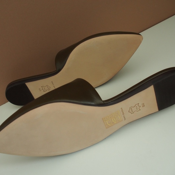 Tory Burch Eleanor Mule Olive Size 9 - Picture 6 of 7